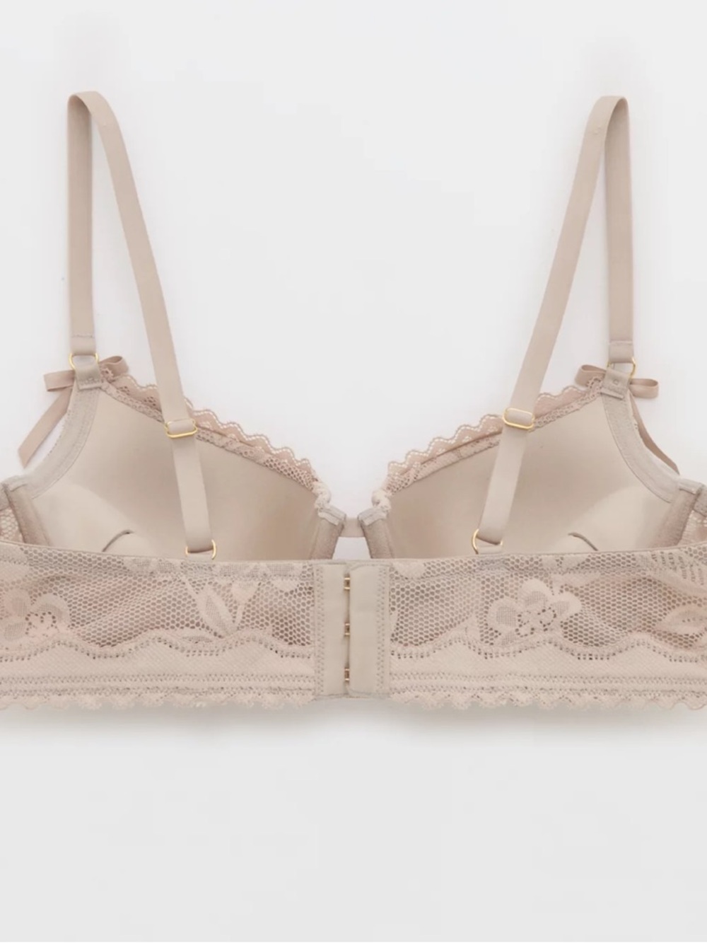 NWOT Aerie Show Off Feeling Femme Lace Plunge Push Up Bra - Picture 2 of 9